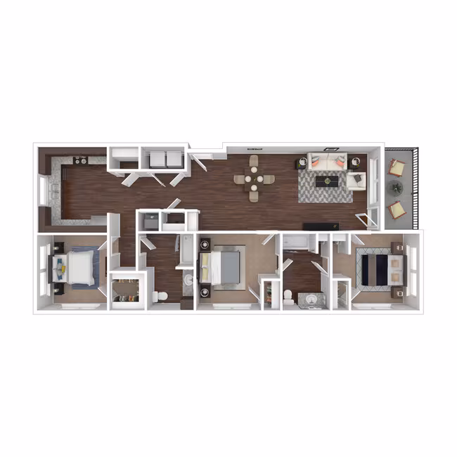 South Lamar 2316 floor plan